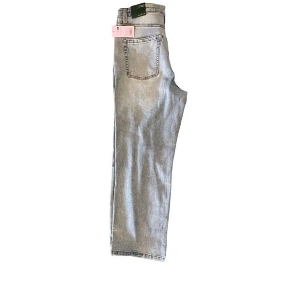 Wild Fable Womens Straight Leg Jeans Distressed  Blue Distressed Pockets High Ri - Picture 2 of 12